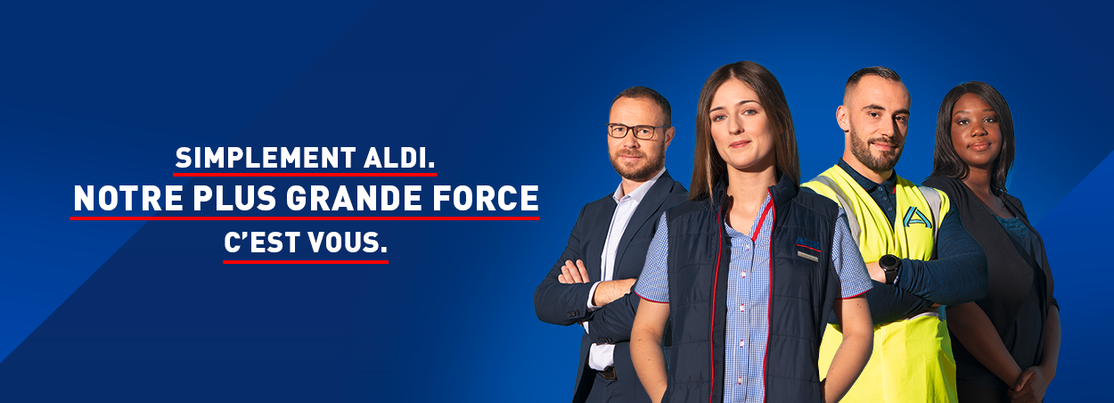 Rejoignez l'équipe Aldi : De nouvelles opportunités de carrière vous attendent !