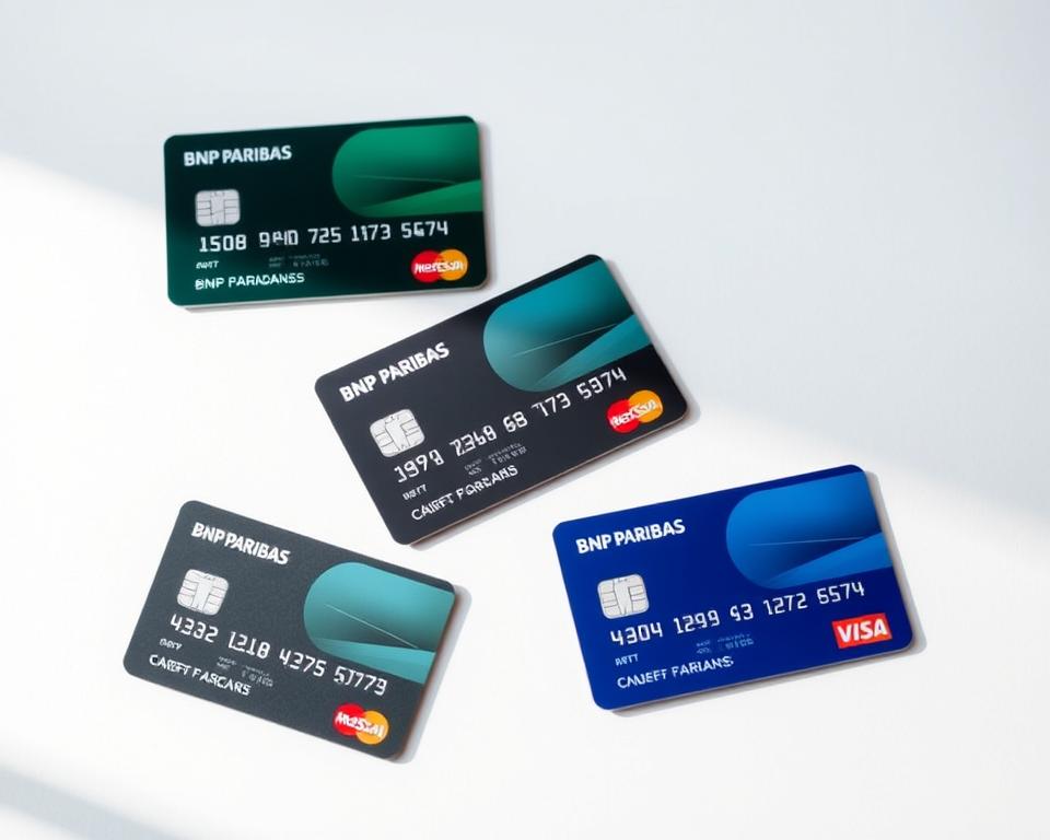 comparatif cartes de crédit bnp paribas