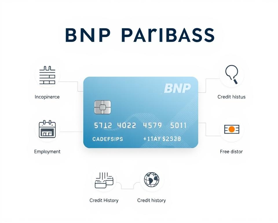 conditions d'admissibilité carte de crédit BNP Paribas